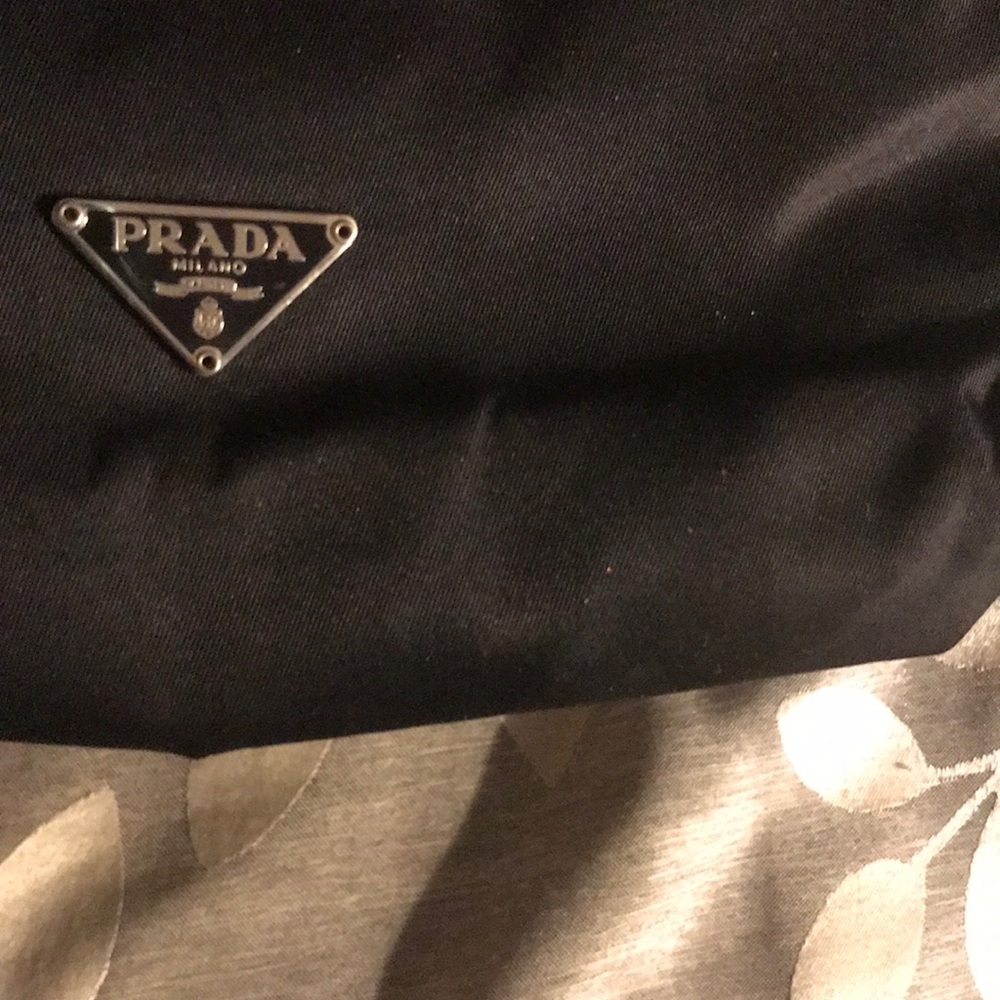 Prada clutch with fold over closure - Picture 3 of 5